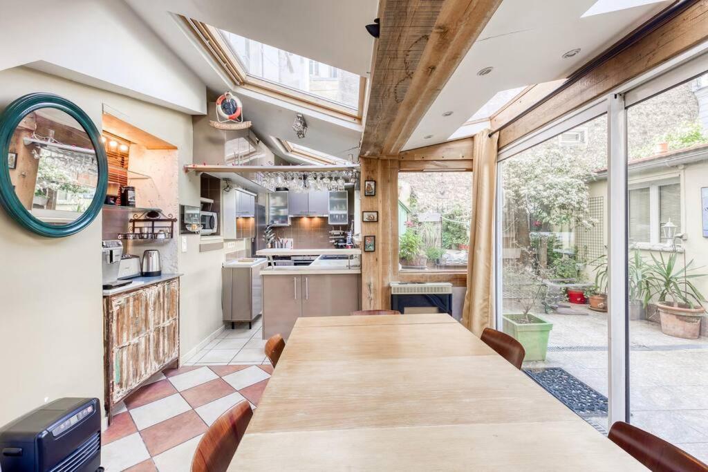 Appartement De Caractere Avec Jardinet Privatif A 1 Min Metro 1, Paris, Disneyland Vincennes Kültér fotó